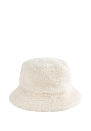 SHEARLING BUCKET - Kalap - white