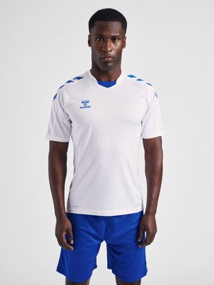 CORE  - Sports T-shirt - white true blue