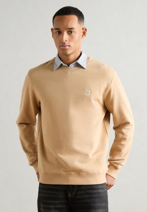 ESSENTIAL BADGE CREW - Sweatshirt - desert sand