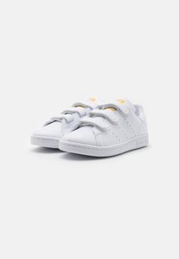 adidas Originals STAN SMITH CF UNISEX - Baskets basses - footwear white/gold metallic