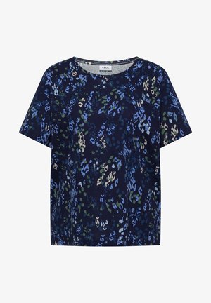Cecil, T-SHIRT MIT RUNDHALS UND PRINT - T-Shirt print - urban dark blue