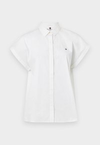 SLEEVELESS RELAXED SHIRT - Skjortebluse -  optic white
