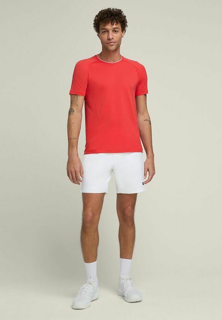 Wilson TEAM PLAYERS SEAMLESS CREW - Camiseta deportiva - infrared