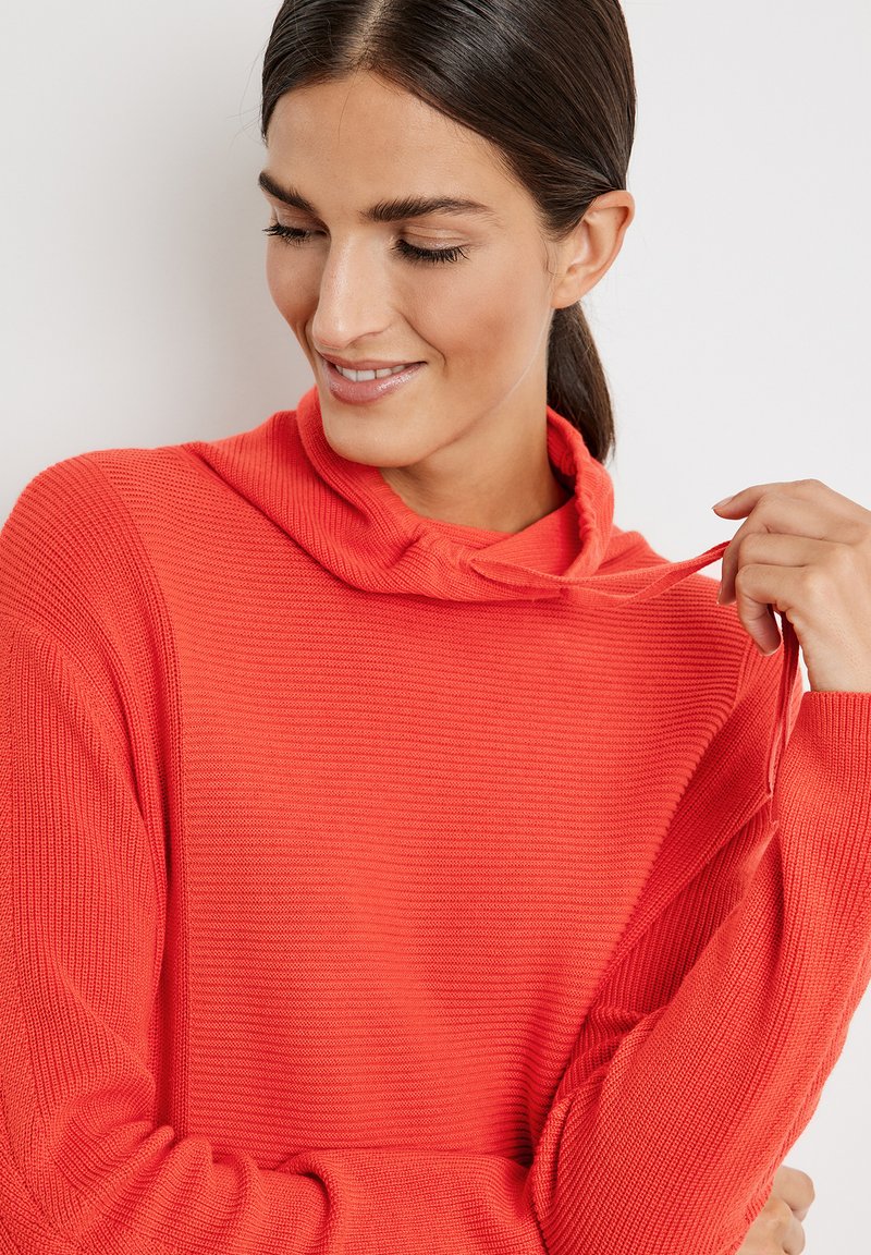 Damen Strickjacken | Gerry Weber MIT STRUKTUR Strickpullover pumpkin/orange - ZD85396 Damen Strickjacken | Gerry Weber MIT STRUKTUR Strickpullover pumpkin/orange - ZD85396