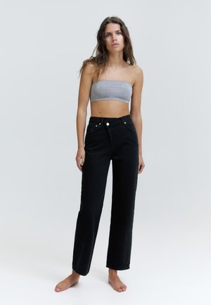 PULL&BEAR Jeans Straight Leg - black