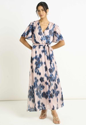 cheap plus size summer maxi dresses Final Sale Plus Size Tank Maxi Dress in Chiffon in Green with Zebra Print Summer