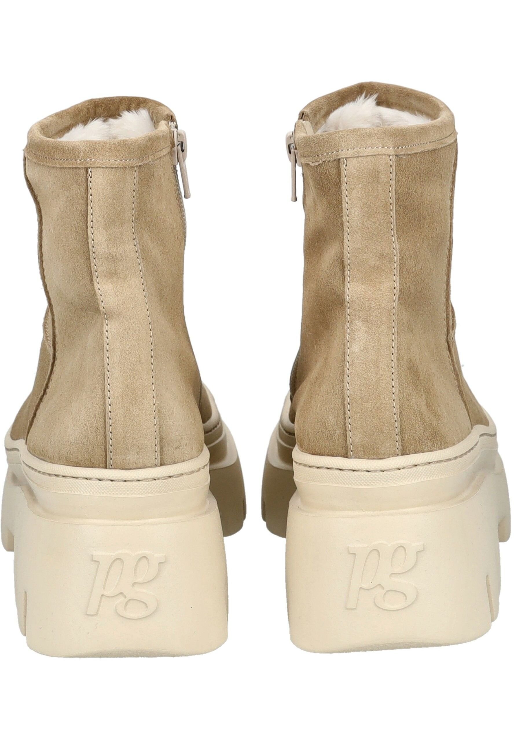 Paul Green Bottes de neige - soft suede grain/beige - ZALANDO.CH