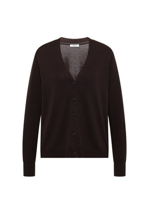 Cecil, CARDIGAN MIT V-NECK UND KNOPFLEISTE - Gilet - truffle brown