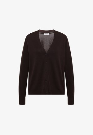 Cecil, CARDIGAN MIT V-NECK UND KNOPFLEISTE - Cardigan - truffle brown