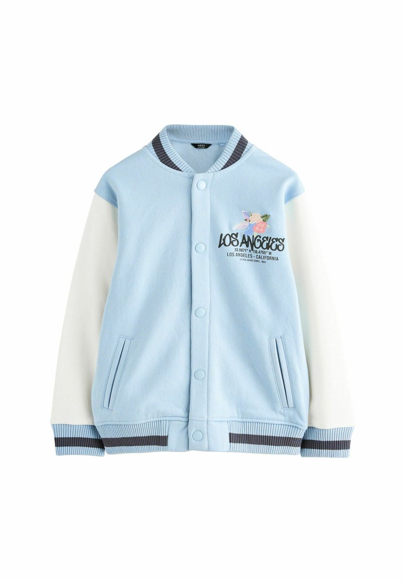 Next - REGULAR FIT - GRAPHIC - Bomber stiliaus striukė - blue, Padidinti