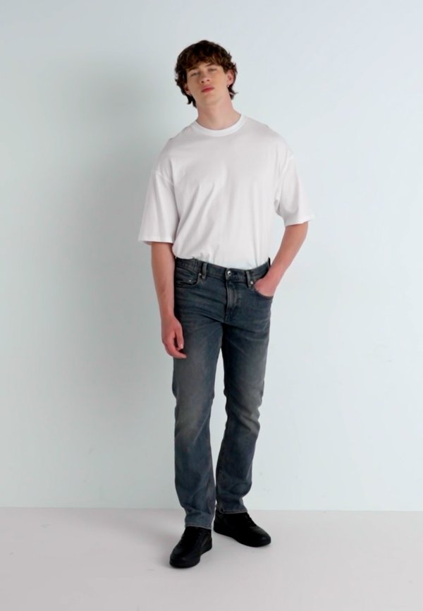 MOSA STRAIGHT - Straight leg jeans - antic sand blast4