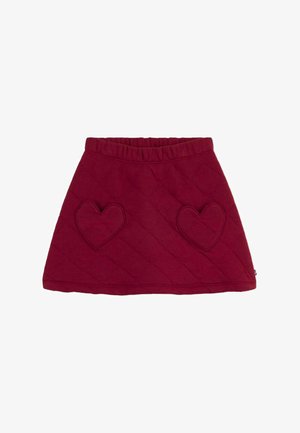 Petit Bateau HEART POCKETS - A-lijn rok - amarante