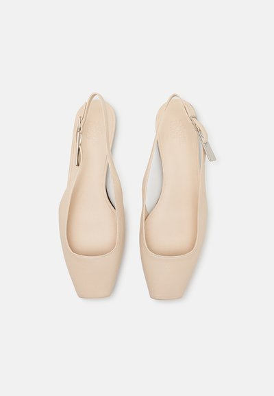 GIABORGHINI VERA - Balerini peep toe - cream