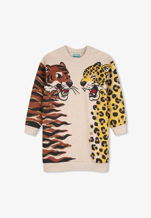 KENZO kids, ROBE SWEATSHIRT - Robe de jour - biscuit
