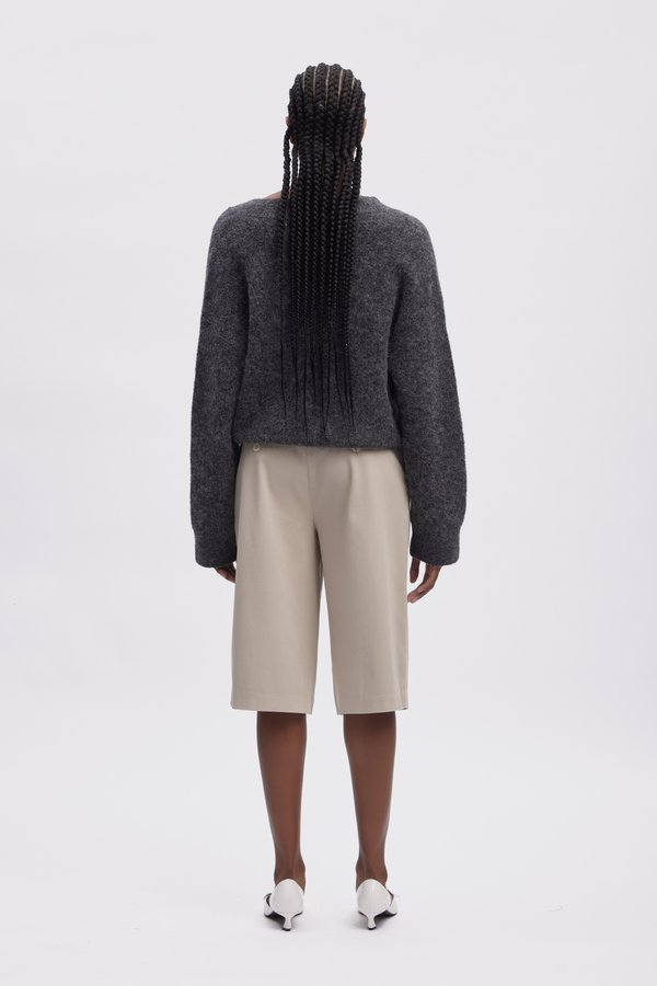 Jumper - charcoal melange3