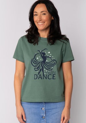 CHANCE TO DANCE - T-shirt imprimé - green bay