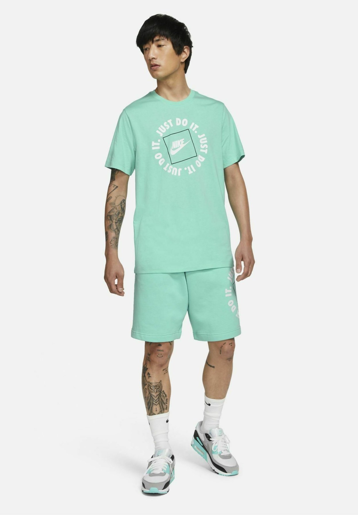 Nike Sportswear T-shirt print - mint/mintgroen - Zalando.nl