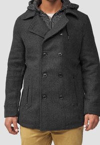 INDICODE JEANS Cappotto corto - black