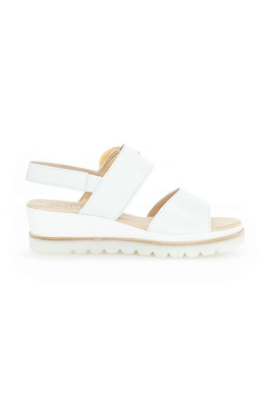 Platform sandals - weiss