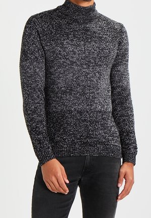 Neule - mottled light grey