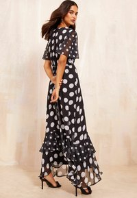 Friends Like These REGULAR FIT-SHORT SLEEVE TIERED  - Maksimekko - black white