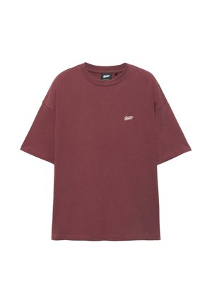 BOXY LOGO STWD - Basic póló - bordeaux