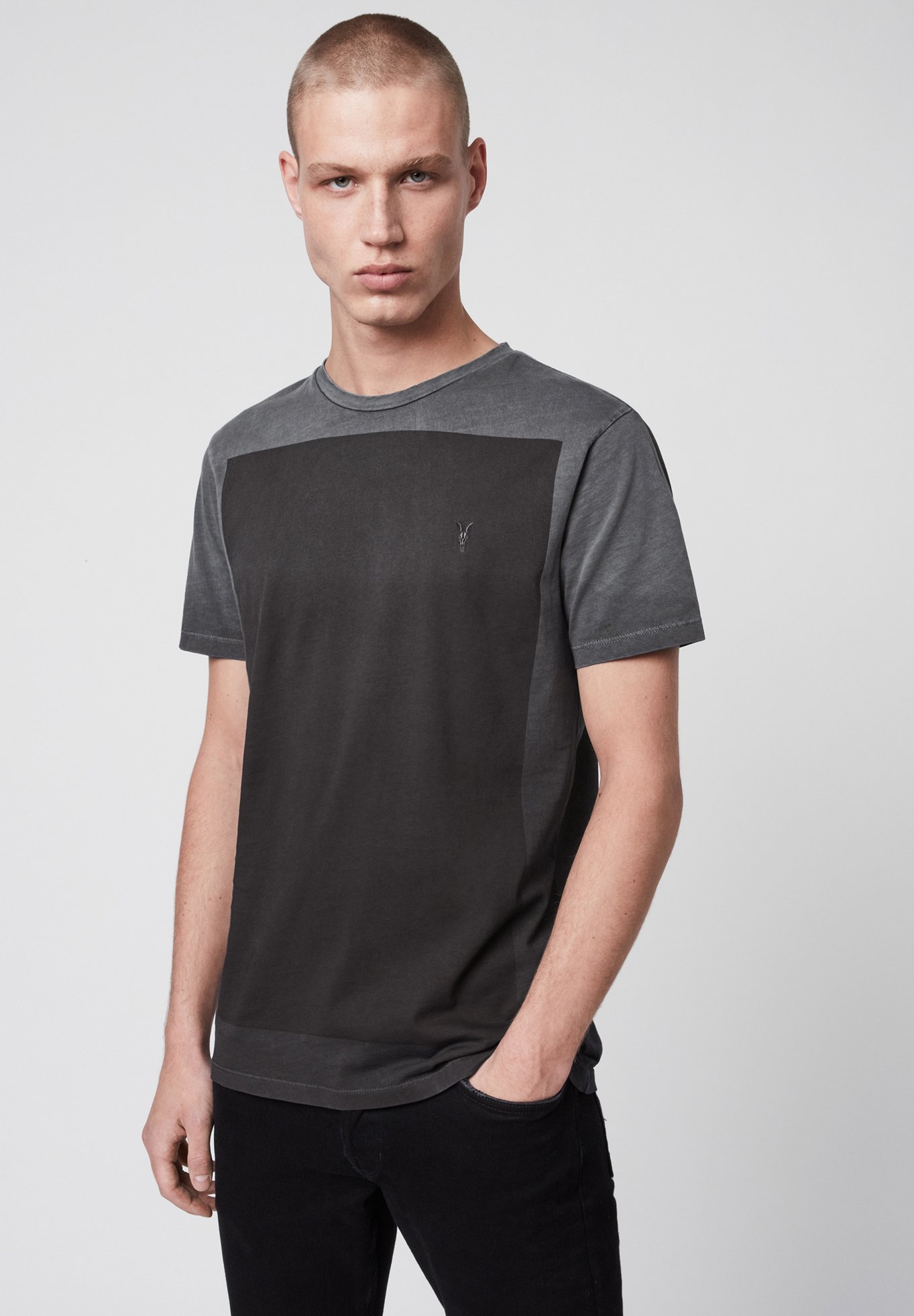 AllSaints LOBKE FADE - Print T-shirt 