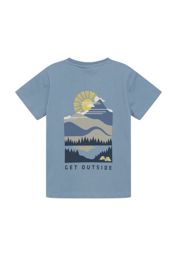 COT-shirt - Print T-shirt - faded denim2