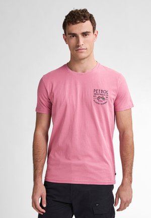 T-shirt con stampa - dusty plum