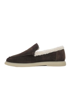 Pantoffels - dark brown