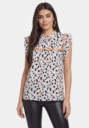faina, Blouse - white