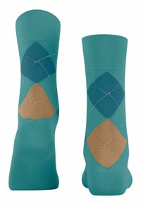 FALKE SENSITIVE ARGYLE - Socken - waterfall