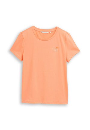 TOM TAILOR DENIM, T-shirt print - bright coral