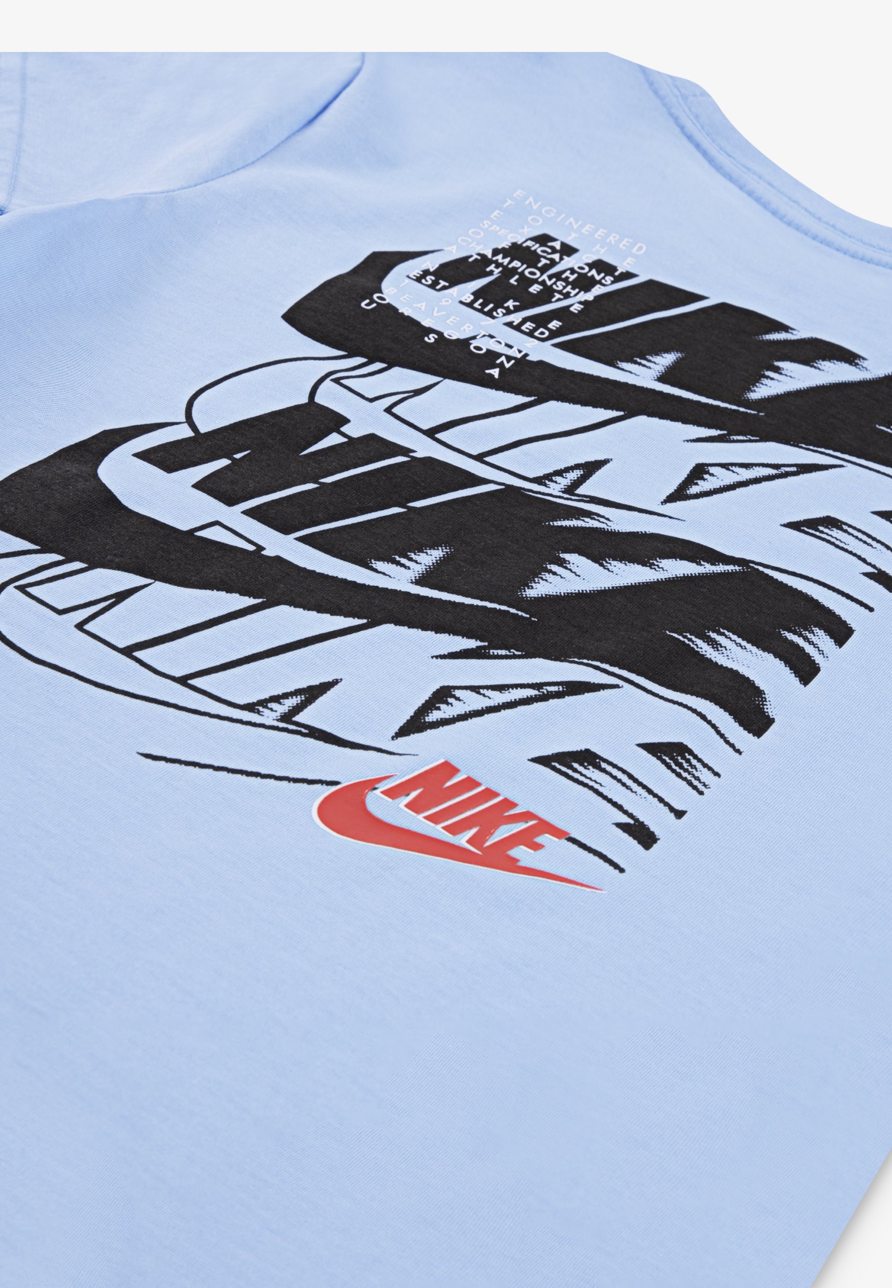 nike t shirt psychic blue