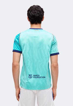 Nike Performance, FC BARCELONA MNK DF JSY SS STAD 3R - Клубно облекло - green frost/loyal blue