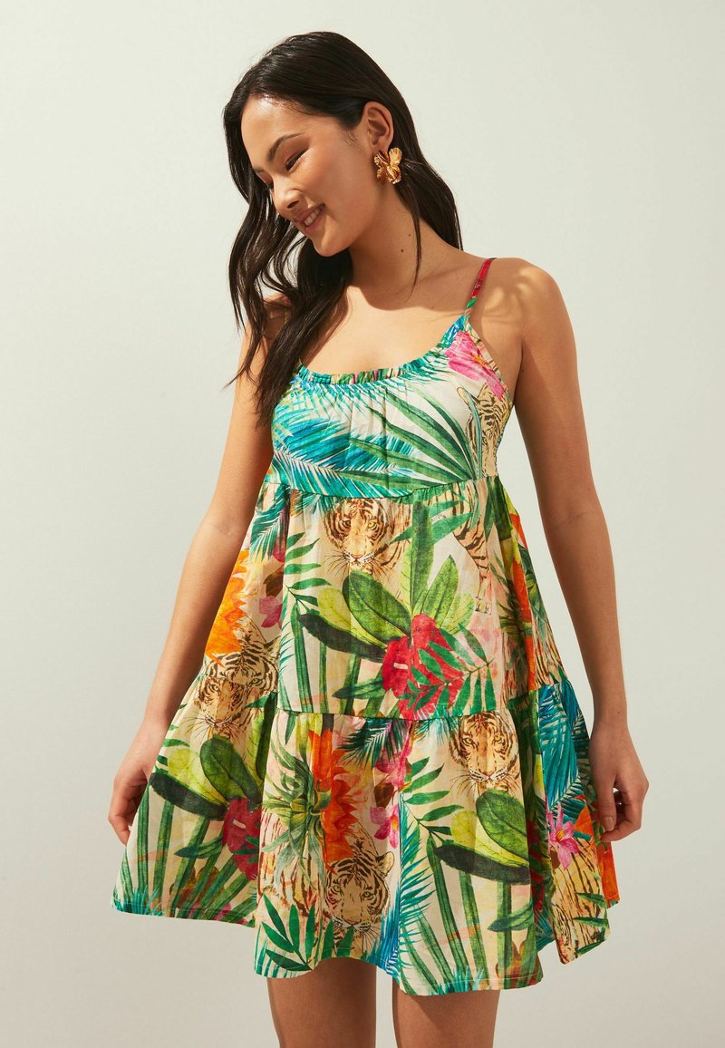 Next - Vestido informal - tropical, Ampliar