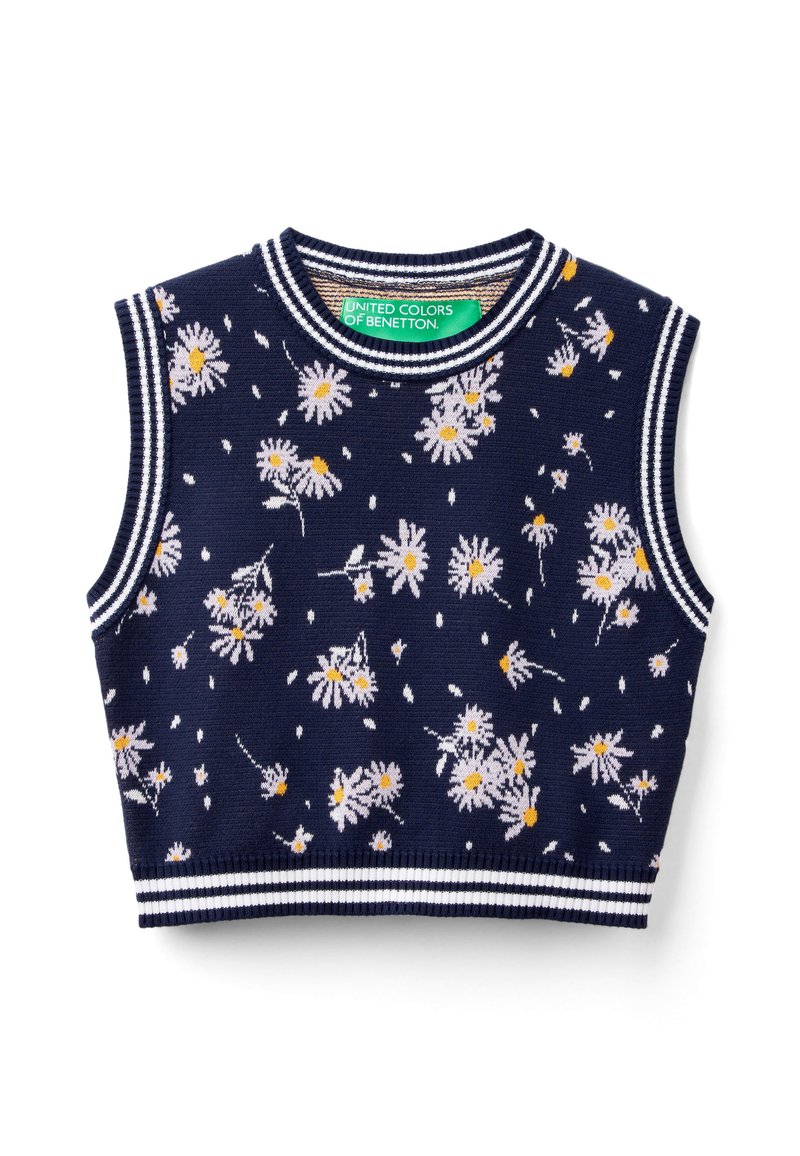 United Colors of Benetton Top blauw United Colors of Benetton Top blauw