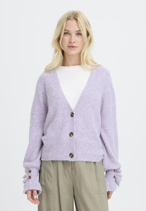 Strickjacke - english lavender melange