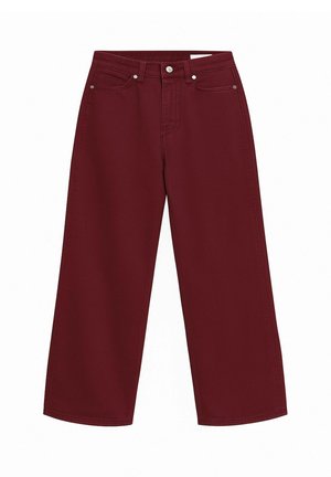 Vero Moda, VMTESSA HR WIDE JEANS COLOR GA NOOS - Jean droit - windsor wine