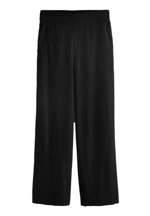 WIDE LEG - Pantaloni - black