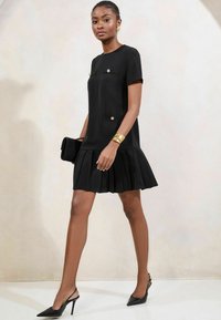 Lipsy REGULAR FIT - SHORT SLEEVE - Kasdienė suknelė - black