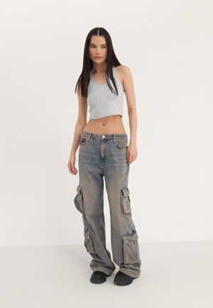 3 PACK - Débardeur - light grey