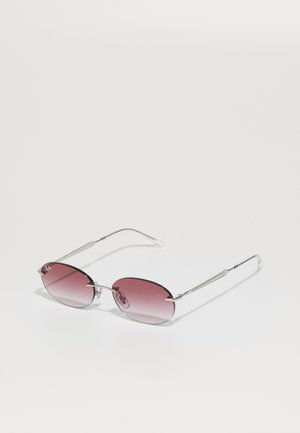 UNISEX - Lunettes de soleil - silver-coloured/clear gradient dark violet
