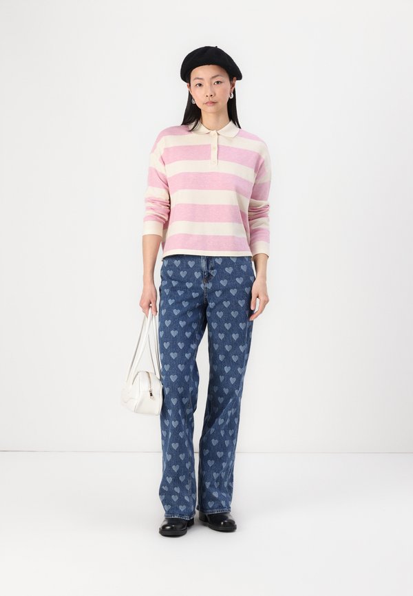 VMARI  - Jumper - strawberry milk melange2