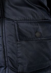 MINOTI PARKA WITH FUR TRIM HOOD - Parka - dark blue red