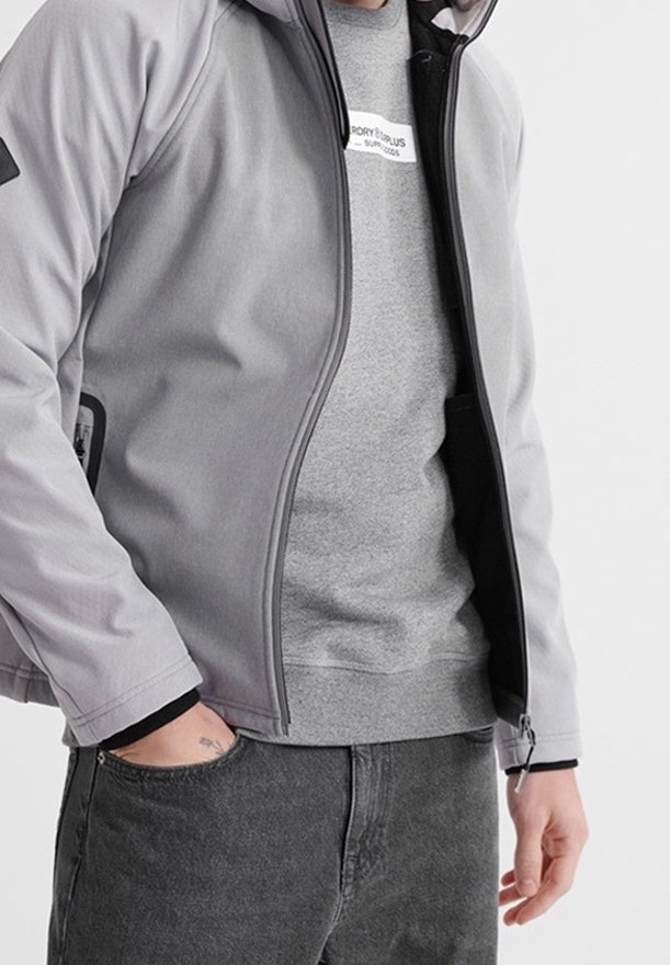 Superdry & Co Let jakke / Sommerjakker - light grey