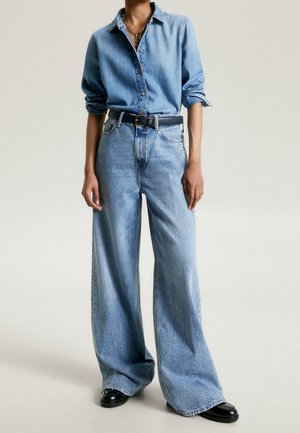 Overhemdblouse - blue denim
