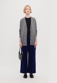 Polo Ralph Lauren WOOL LONG CARDIGAN - Adīta jaka - heather grey