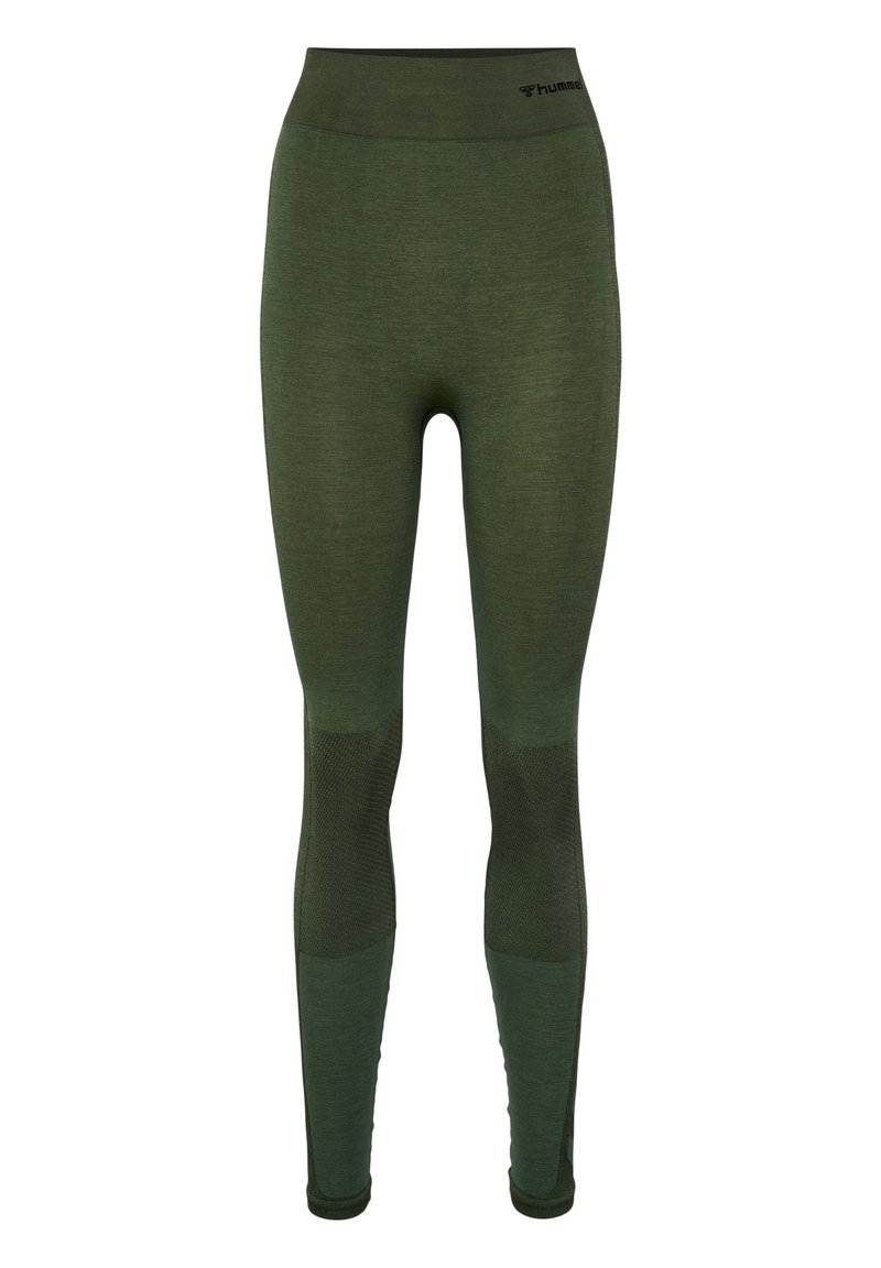 Hummel Tights olijfgroen