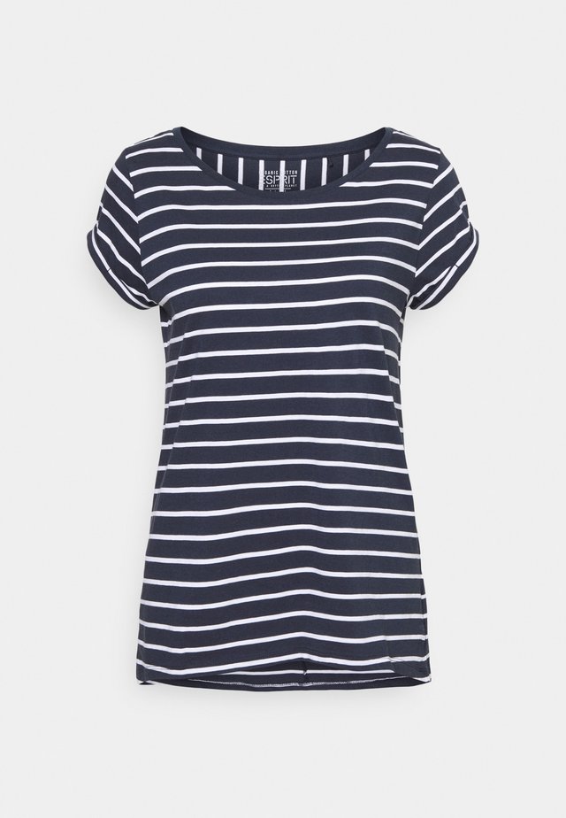 TEE - T-Shirt print - navy